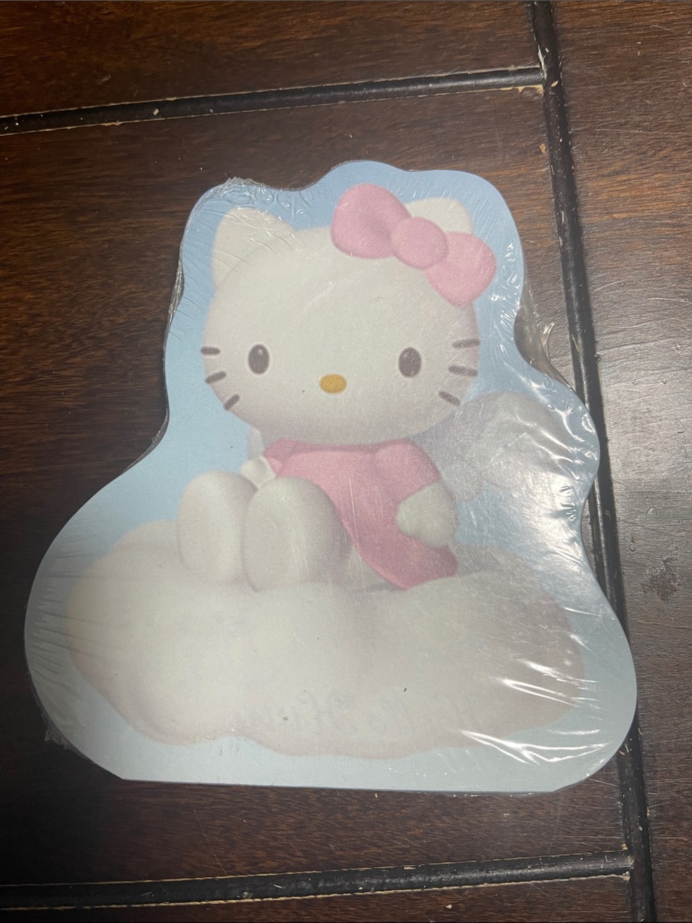 Vintage  1998 selected item is a Hello Kitty Angel die-cut notepad 70 sheets